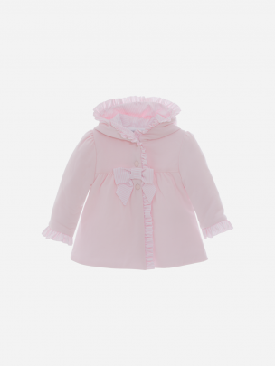 Pink Jersey Coat