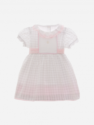 Grey Check Dress