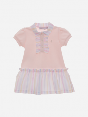 Pale Pink Jersey Dress