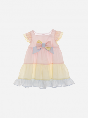 Multicolour Voile Dress
