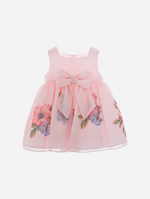 Pink Chiffon Dress