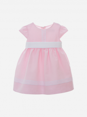 Pink Linen Dress