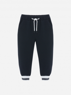 Navy Interlock Jogging