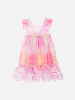 Tie Dye Print Dress