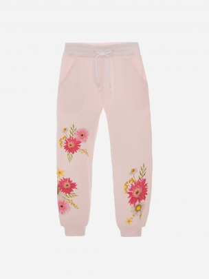 Pale Pink Interlock Jogging