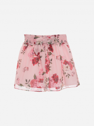 Floral Chiffon Skirt