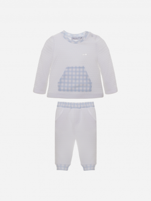 White Jersey Set 