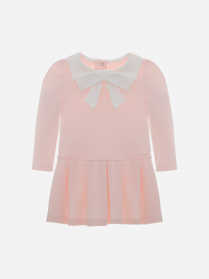 Pale Pink Jersey Dress