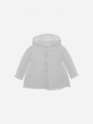 Pink Microfiber Coat 