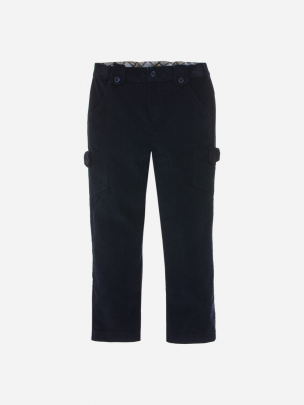 Navy Corduroy Pants