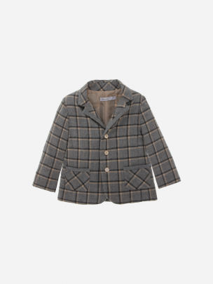 Grey Check Blazer