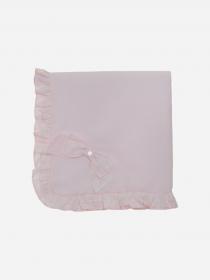 Pink jersey blanket