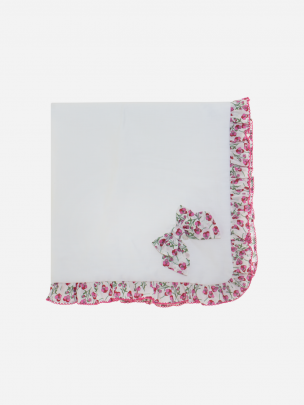 Liberty print baby blanket