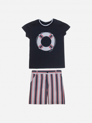 Navy blue boys set