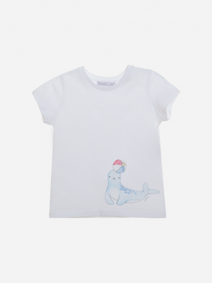 T-Shirt de menino com estampado exclusivo