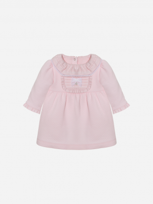 Pink jersey dress