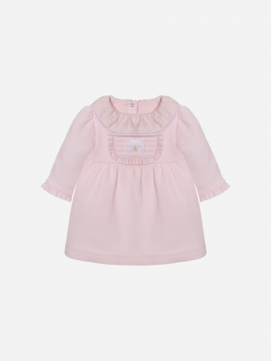 Pink jersey dress