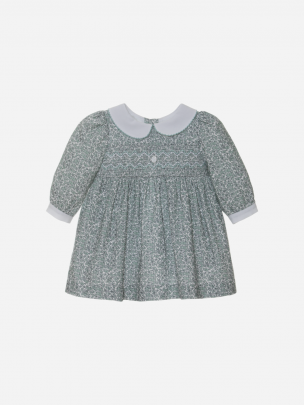 Liberty print voile dress