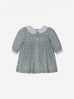 Liberty print voile dress