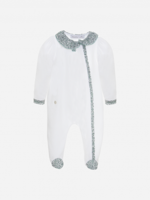 Babygrow em malha branco