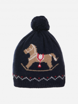 Navy Blue knit hat
