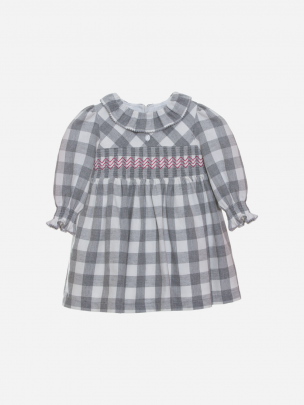 Gray corduroy dress