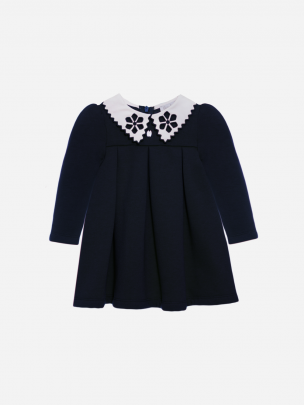 Navy Blue jersey dress