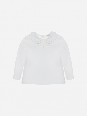White jersey t-shirt