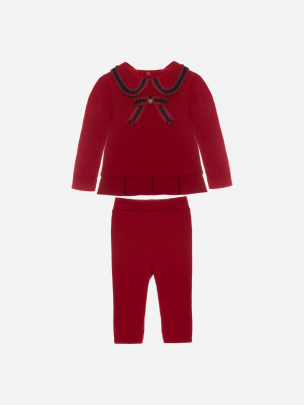 Red jersey set