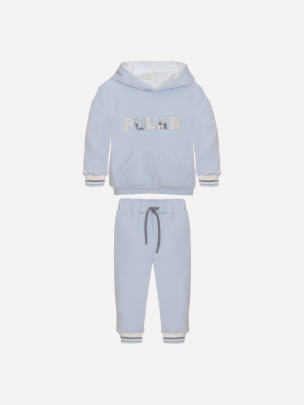 Pale blue sports set