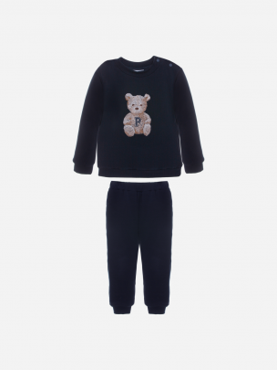 Navy Blue cotton fleece set