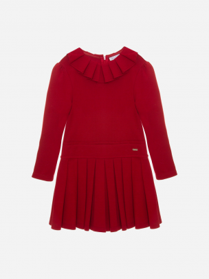 Red interlock dress