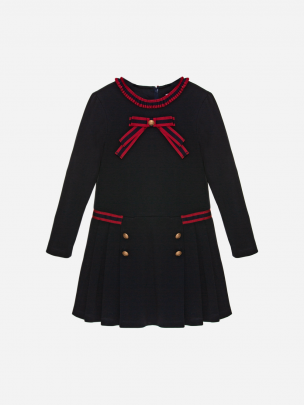 Marine jersey dress