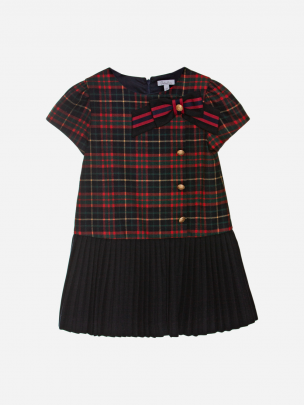 Brit tartan and marine dress