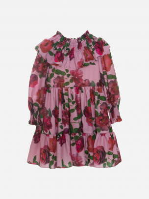 Floral printed dress
