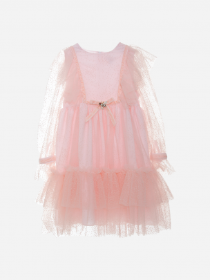 Pink dots dress