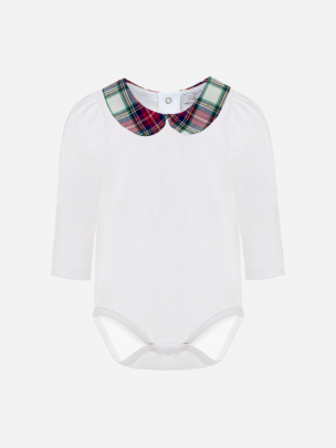 Body in jersey and tartan vayella