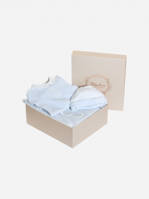  Gift set of three pieces for baby boy