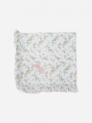 Girls blanket with Liberty botanical print