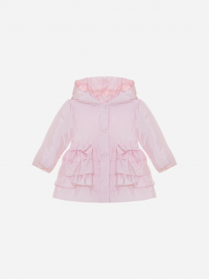 Pink raincoat
